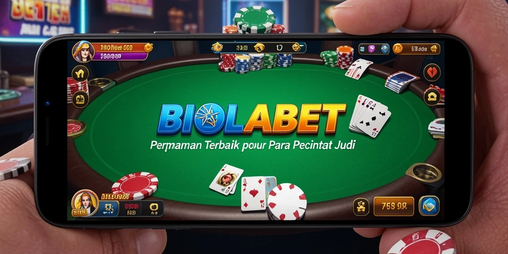 Tangkapan layar gameplay seru BIOLABET yang menyajikan aksi Poker menarik.