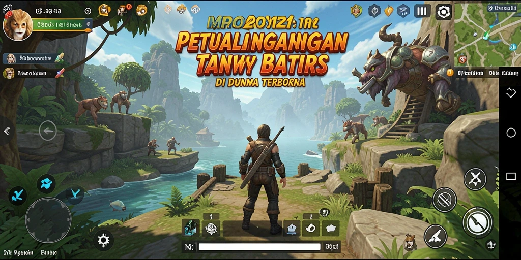 Gameplay MPO2121 yang seru dengan lingkungan Open World.