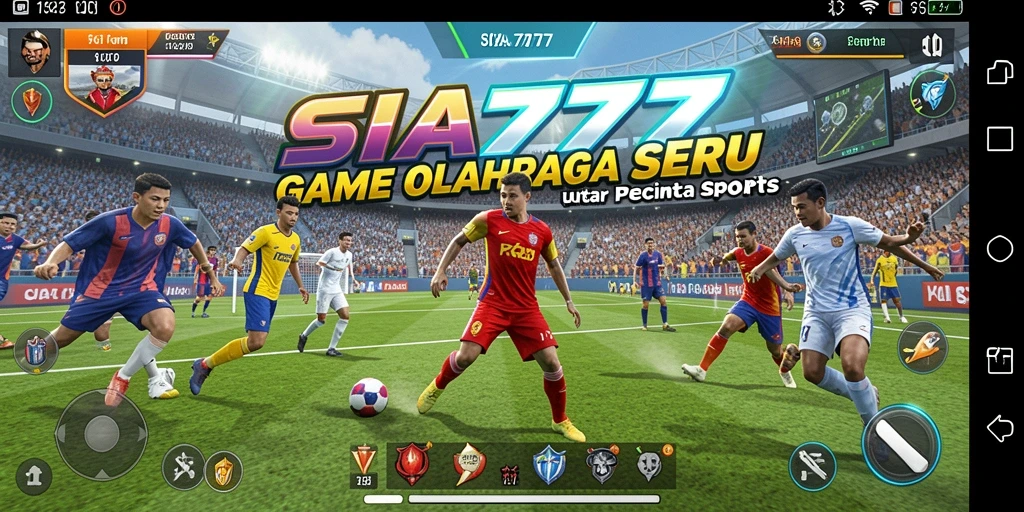 Tampilan gameplay SIA777 yang seru dan kompetitif dalam olahraga.