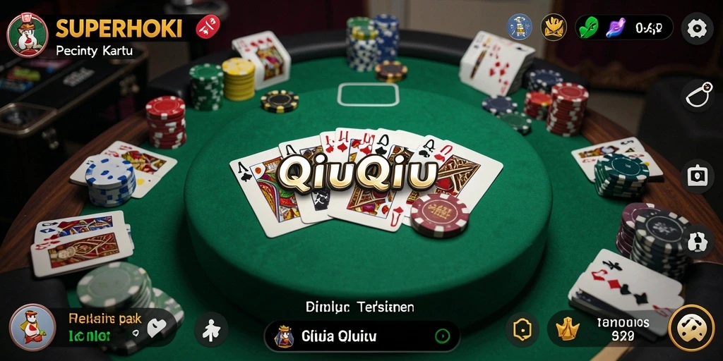 Gameplay menarik dari SUPERHOKI dengan kartu QiuQiu.